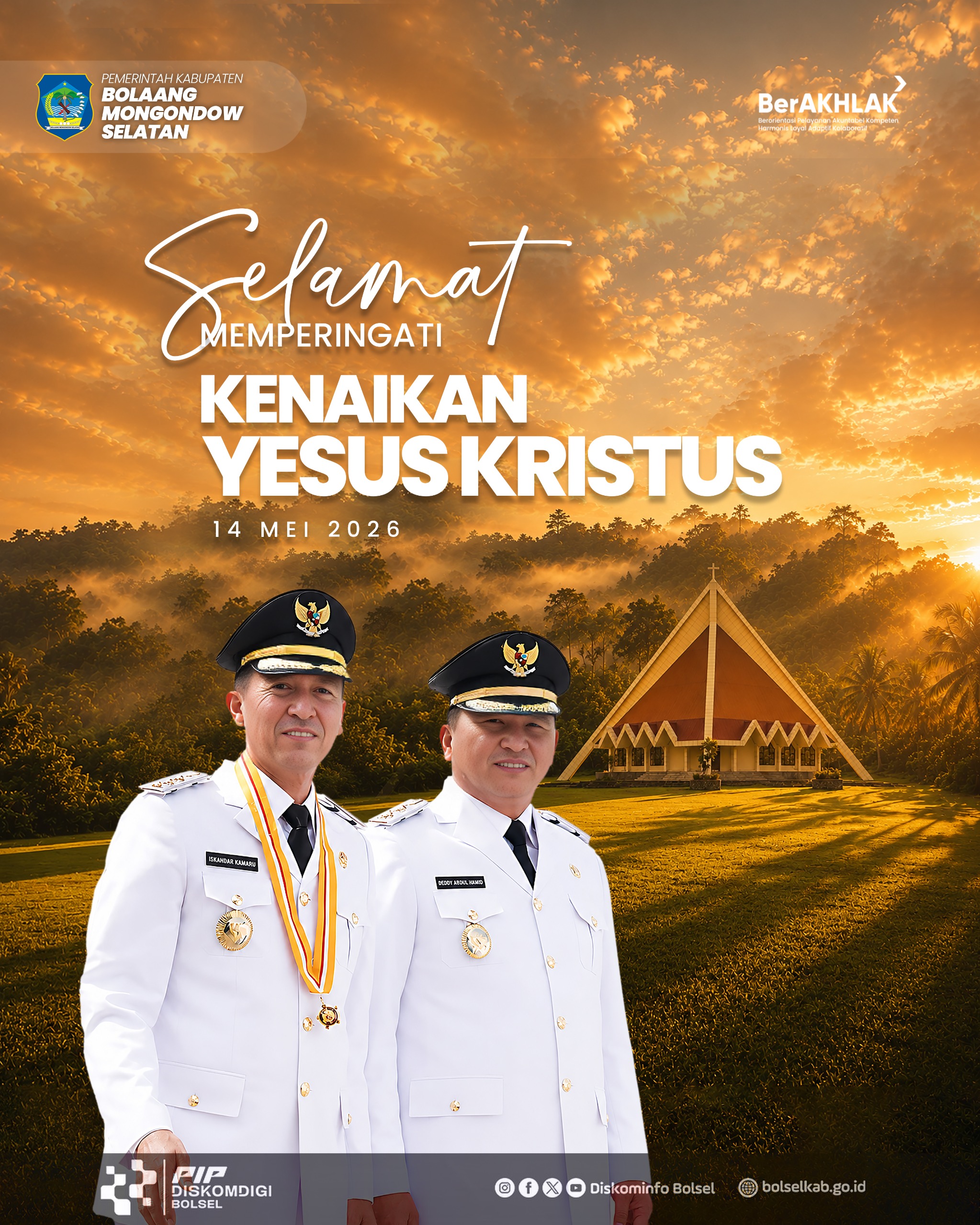 Selamat Memperingati Kenaikan Yesus Kristus 