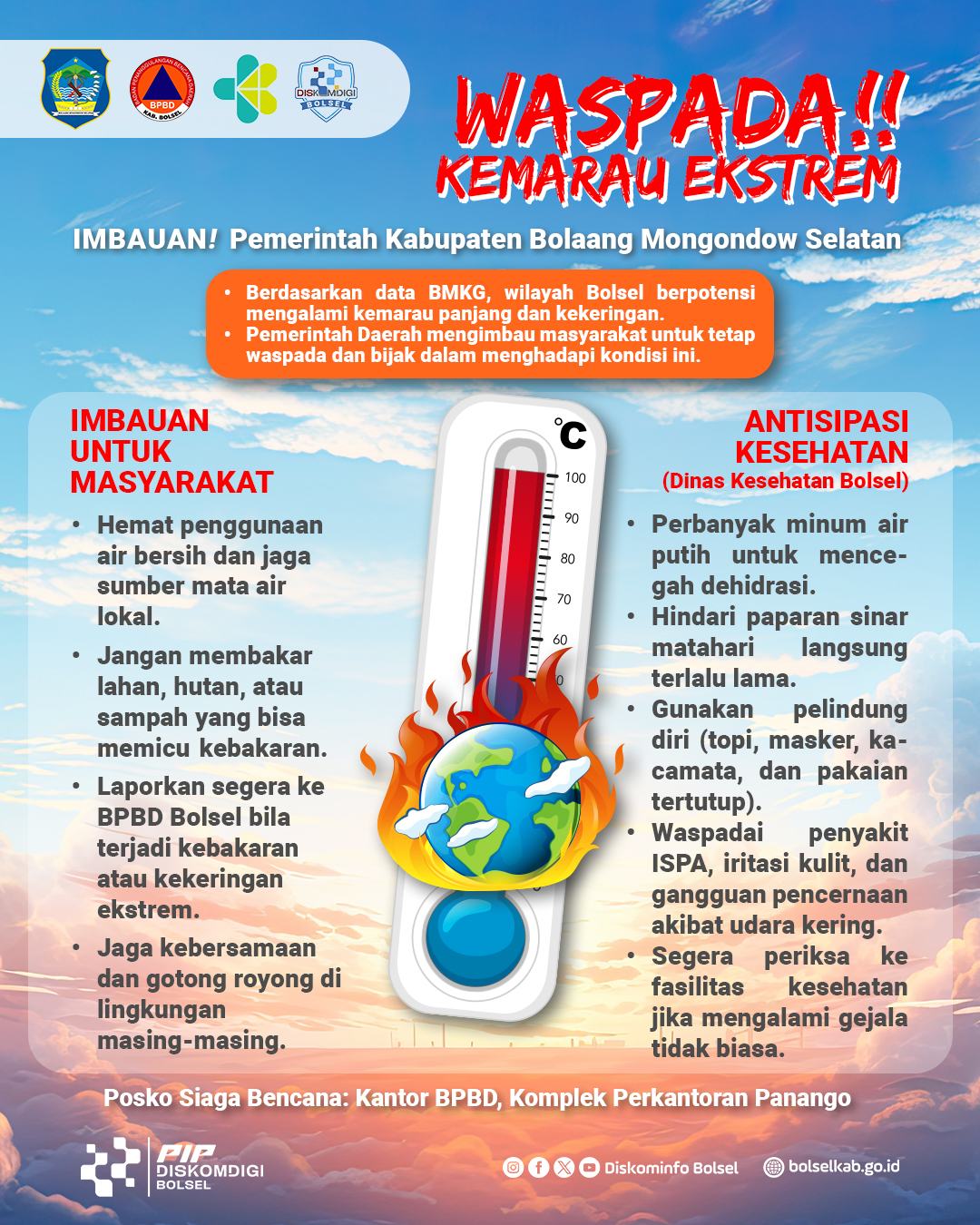 Waspada Kemarau Ekstrem !!