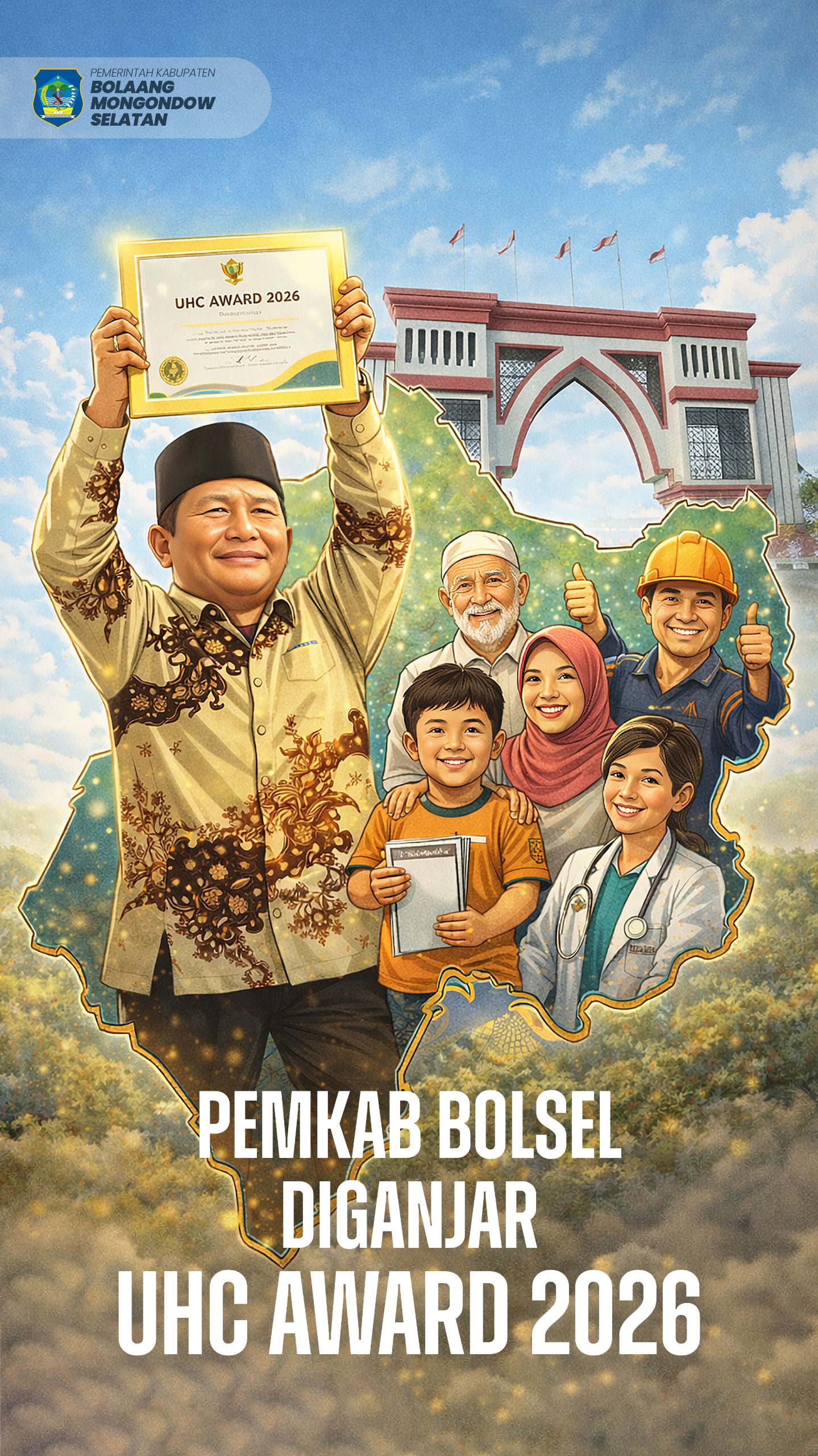 Bolaang Mongondow Selatan Menerima Penghargaan UHC Award 2026